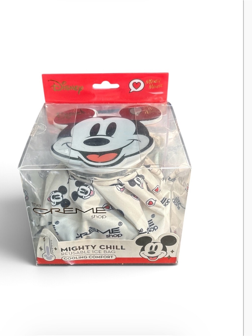 NIB Disney x The Crème Shop Mickey Mouse Mighty Chill Reusable Ice Bag